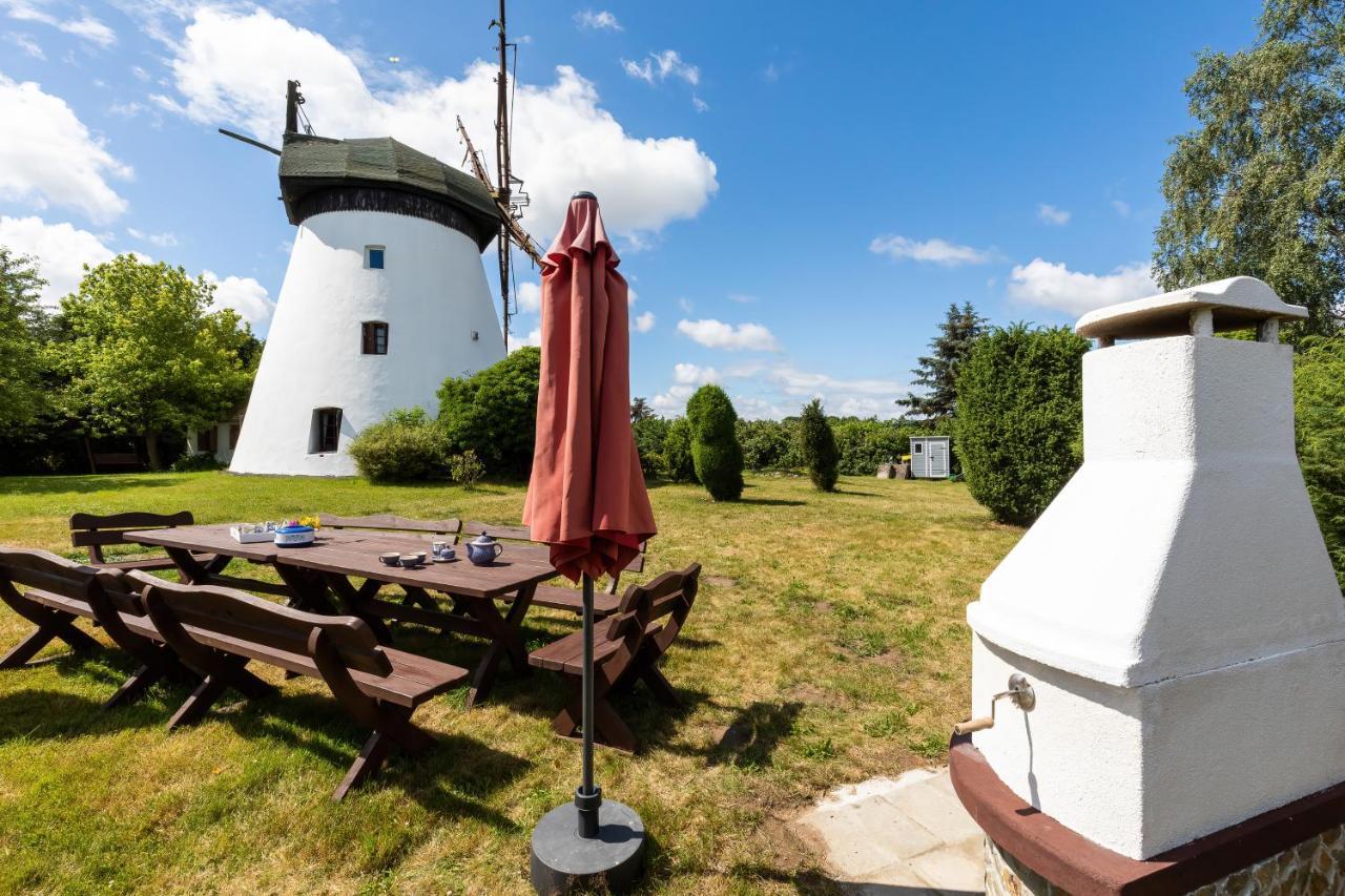 Windmill Vacation Home In Ledzin Near Baltic Sea Niechorze Exterior photo