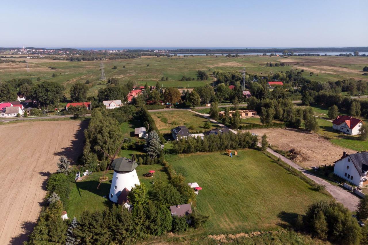 Windmill Vacation Home In Ledzin Near Baltic Sea Niechorze Exterior photo