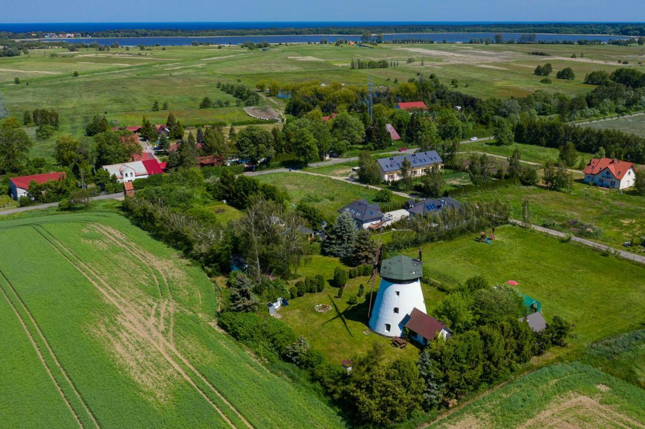 Windmill Vacation Home In Ledzin Near Baltic Sea Niechorze Exterior photo